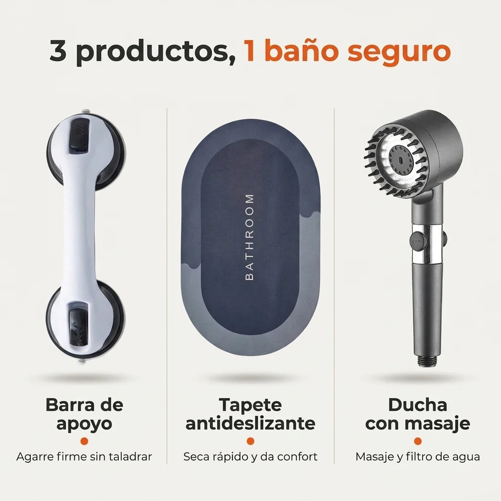 Pack Baño Seguro & Comodo