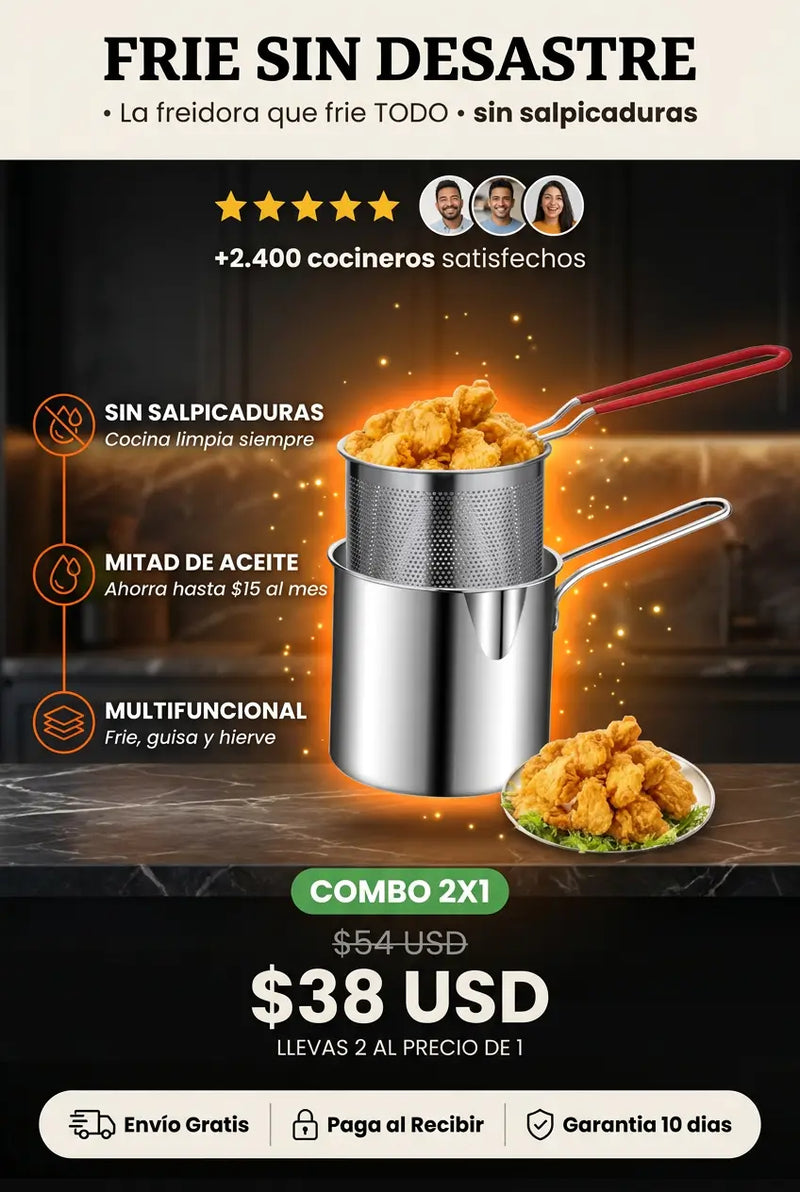 Freidora Con Canasta